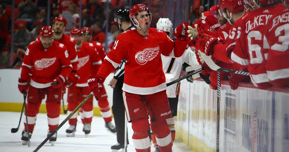 NHL Top 5 points per season, DET (19672024) Quiz