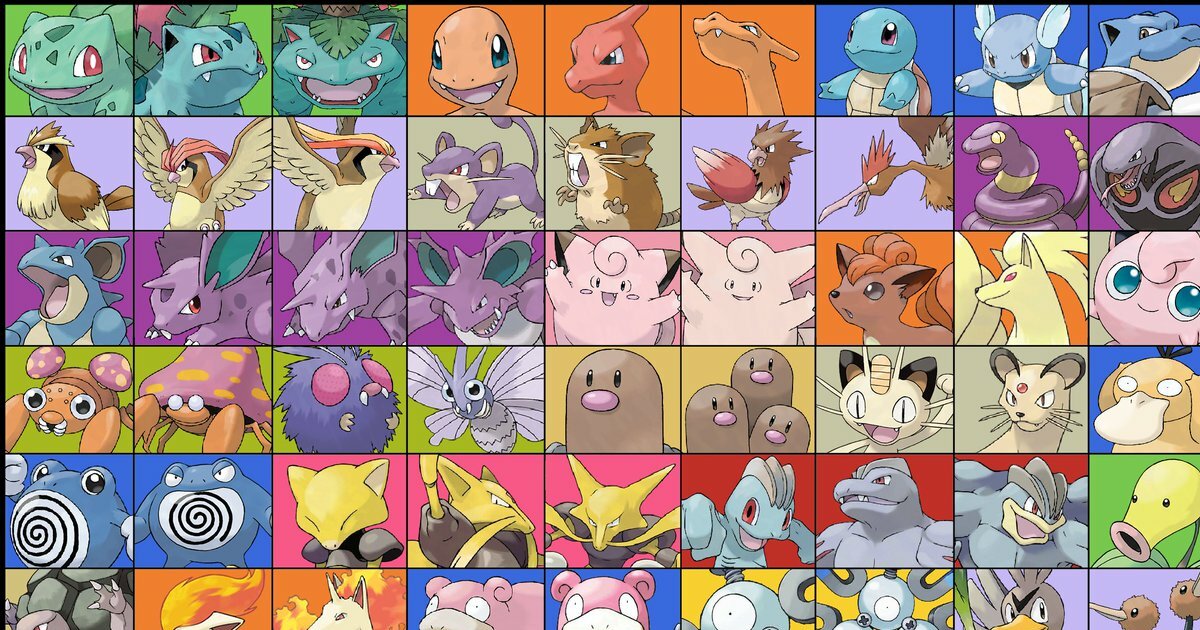 Generation I Pokémon Logic Puzzle Quiz By olis1993