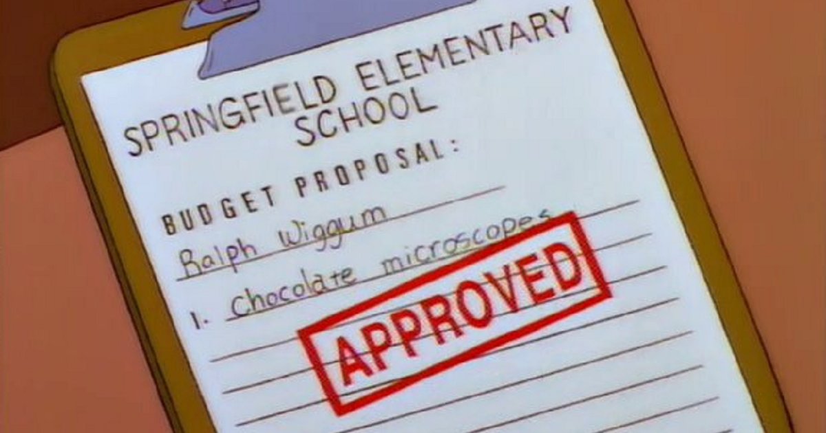 Simpsons Handwritten Notes Quiz