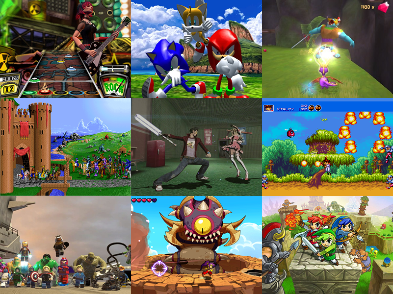 Clickable Images Games Clickable 'Hero' Video Games Quiz - By cultogon330