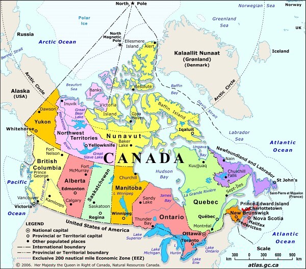 Where's that Canadian Area Code? Quiz - By wmtmkysporcle