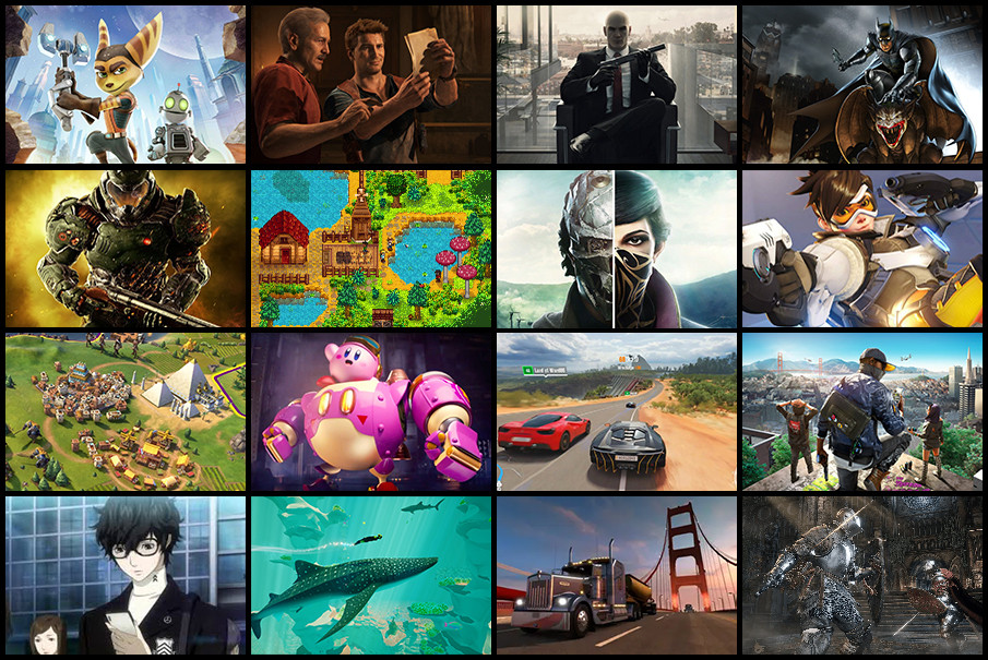 Video Games of 2016 Quiz - By kfastic