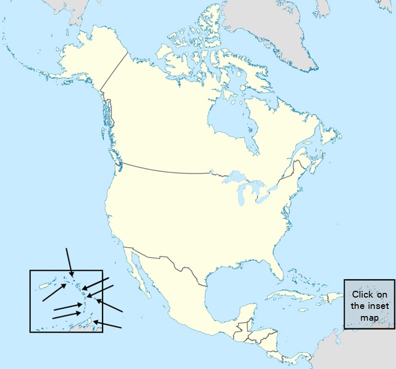 Pinpoint the Capitals of North America Quiz - By markassonne