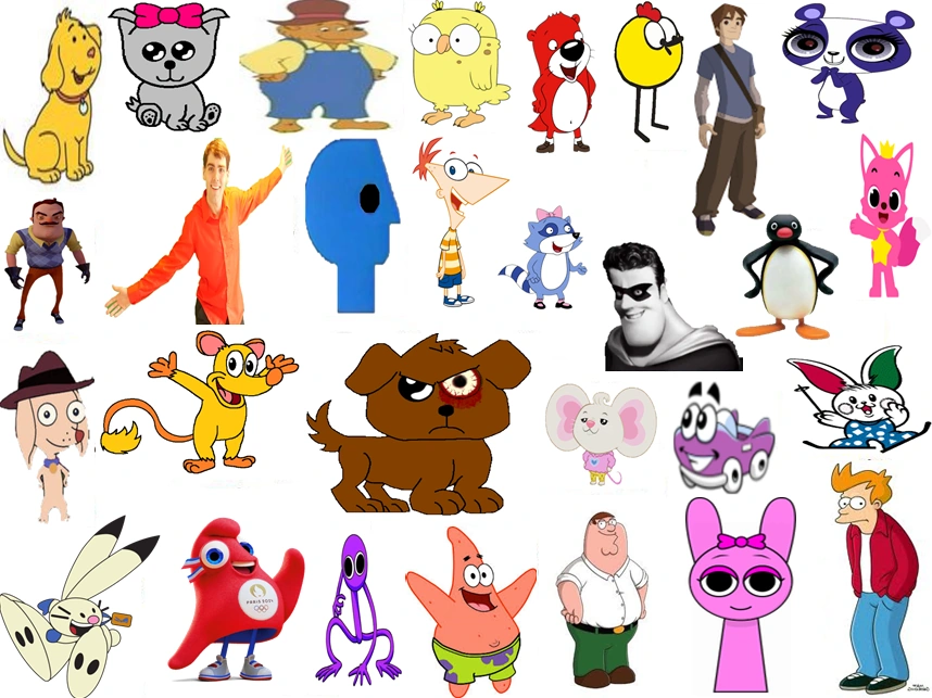Click the 'P' Characters Quiz - By GloboVideoFan