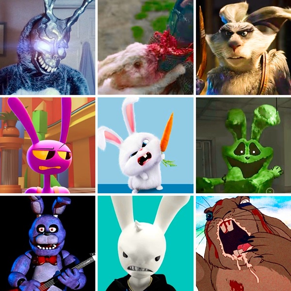 Who Rabbit Rough Bad Bunnies: Rough Rabbits from Pop Culture Quiz - By BBoy77