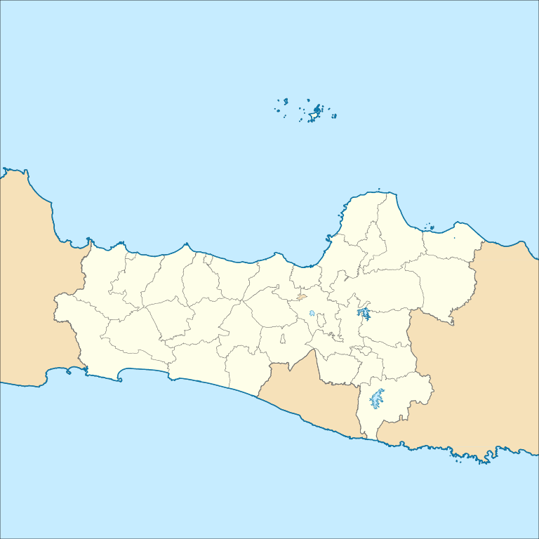 Indonesian Regencies - Central Java Quiz - By Nigel21