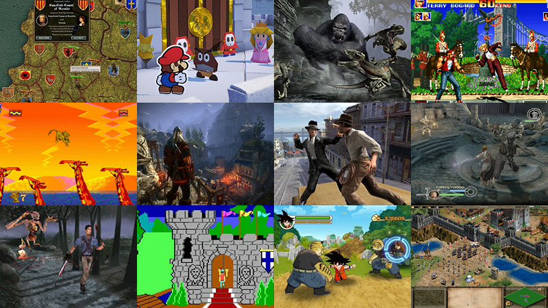 Clickable Images Games Clickable 'King' Video Games Quiz - By cultogon330