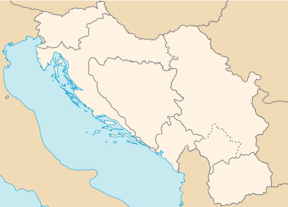 Find The Countries Of Yugoslavia Quiz