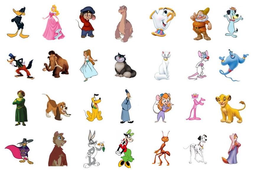 Disney Characters Minefield Quiz