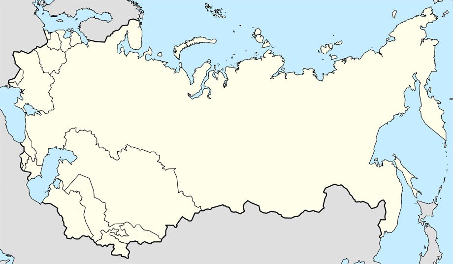  The Former Soviet Union Countries Map 207967 The Former Soviet Union 