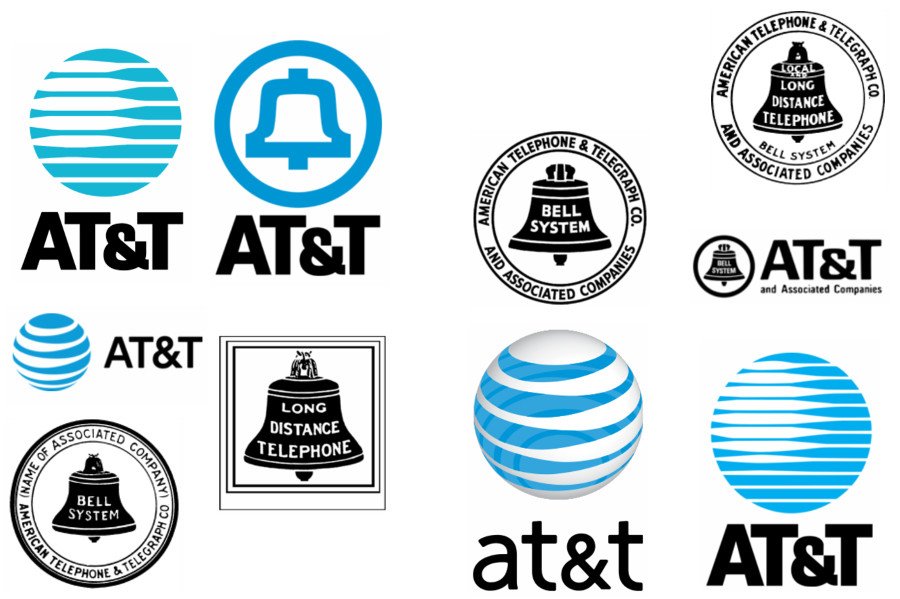 Logos Through the Ages: AT&T Quiz