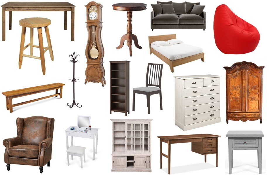 Pieces of Furniture Quiz