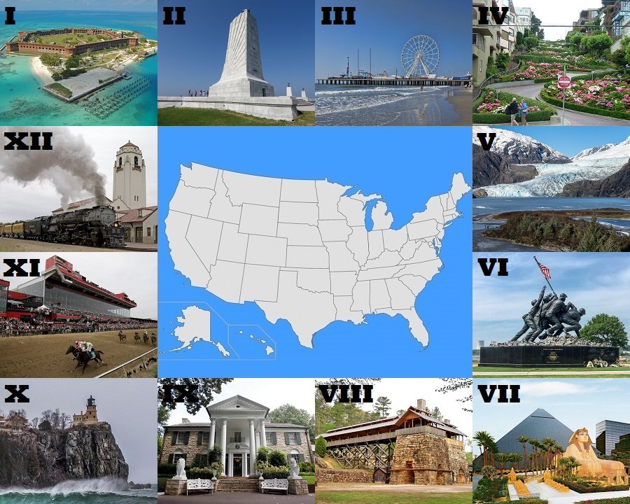 which state us landmarks iv quiz