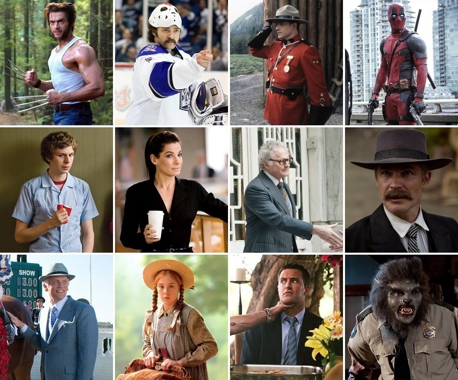 Canadian Characters Find the Canadian Movie Characters Quiz