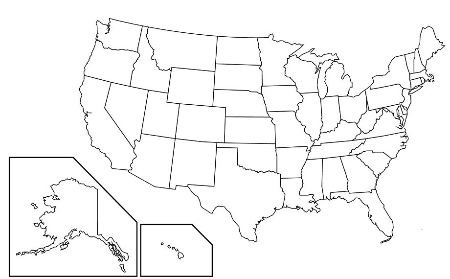 geographically closest us states n quiz
