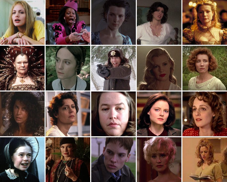 Oscar Winning Actresses of the 1990s Quiz
