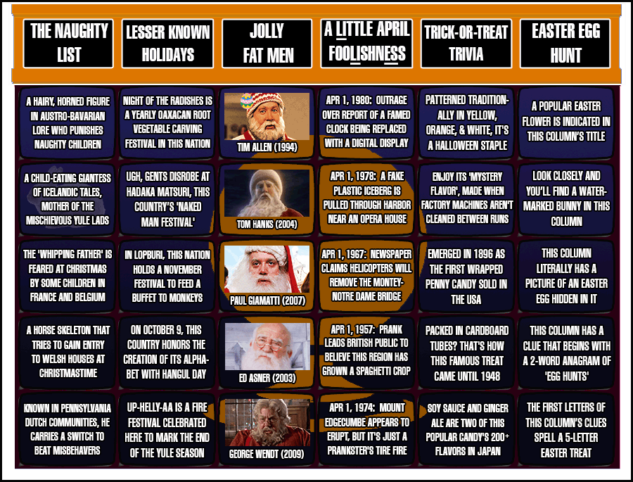 Clickable Sporcle Quiz Show Holiday Clickable Sporcle Quiz Show Holiday