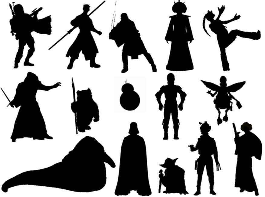 Silhouettes Star Wars Characters Quiz