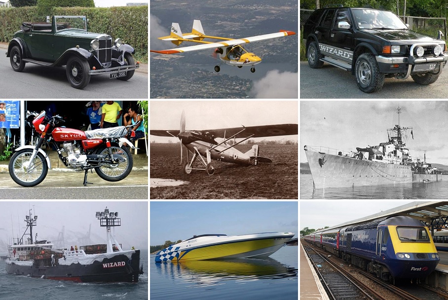 Find the Wizard Vehicles Quiz - By alvir28