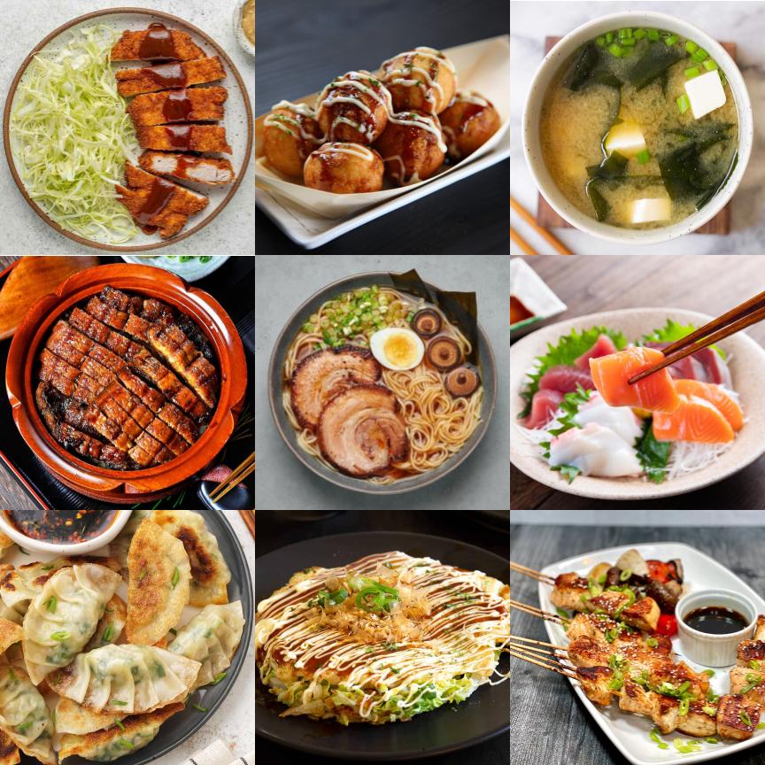 9 in 30 Japanese Food Quiz By CooCooCachoo