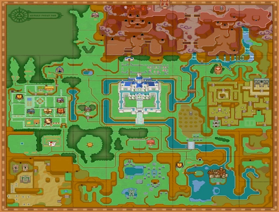 Zelda A Link Between Worlds Hyrule Map Quiz - By Deleted Account