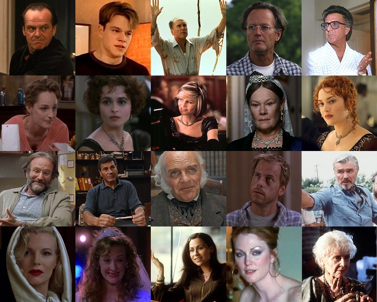 Oscar Nominated Performances - 1997 Quiz - By MrWhiplash