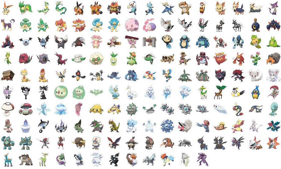 4 Gen Pokemon (Eng)  Pokemon names, 151 pokemon, Fairy type pokemon