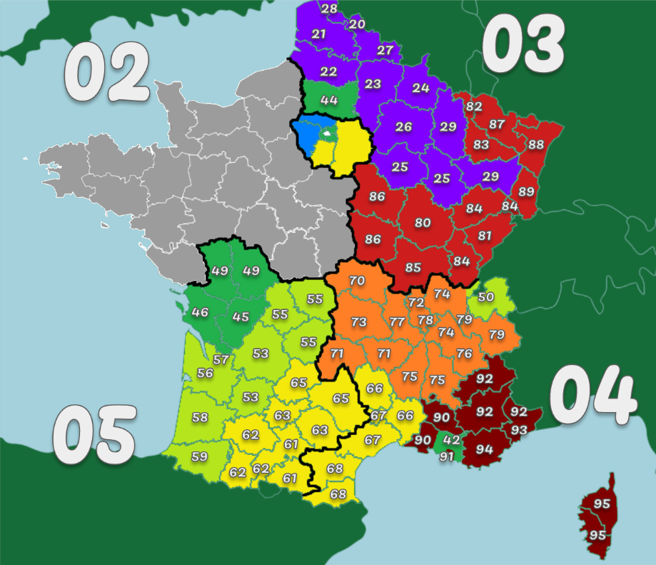 French phone codes (02) Quiz - By MrTardoss