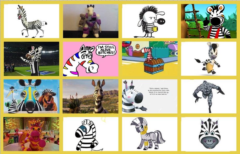 Fictional Zebras Quiz By mucciniale