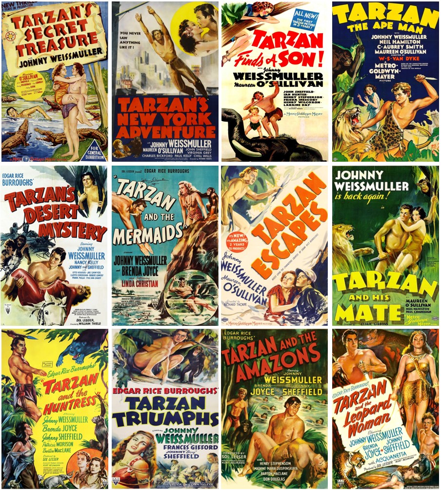 Tarzan Movies Quiz - By hazelnuts