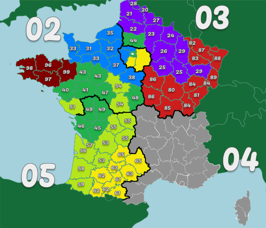04 Dial Code French phone codes (04) Quiz - By MrTardoss