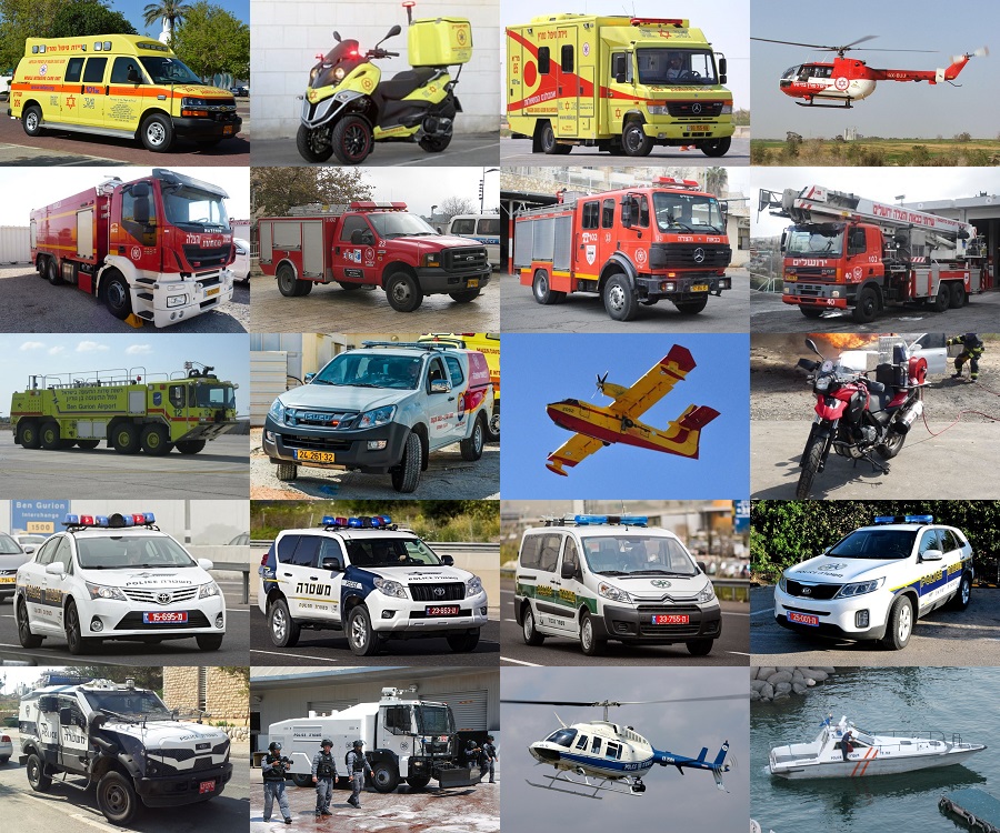 Find the Israeli Emergency Vehicles Quiz - By alvir28