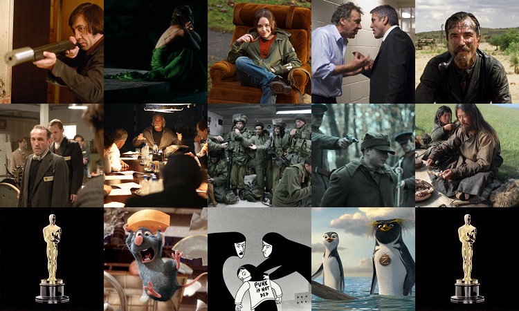 Oscar Nominated Films - 2007 Quiz - By MrWhiplash