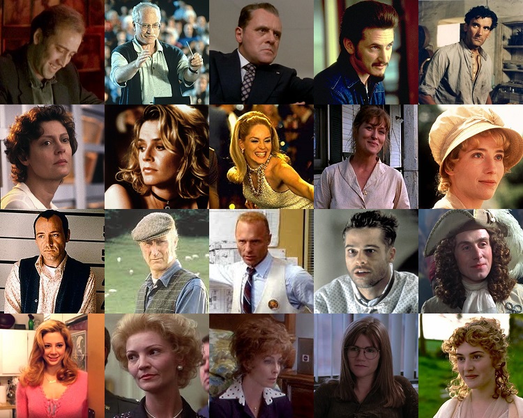 Oscar Nominated Performances - 1995 Quiz - By MrWhiplash