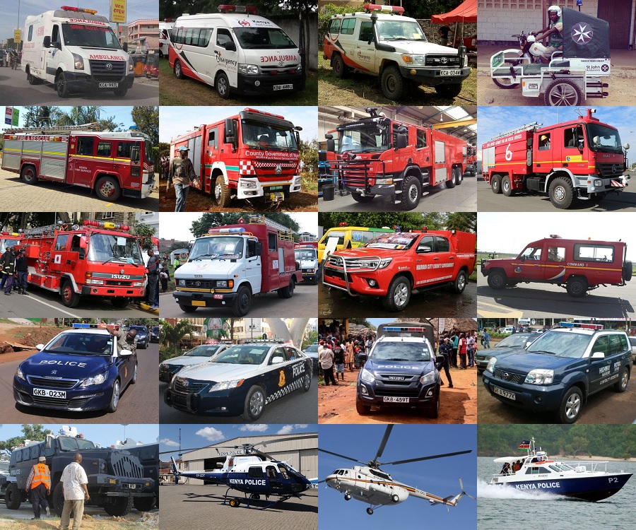 Find the Kenyan Emergency Vehicles Quiz - By alvir28