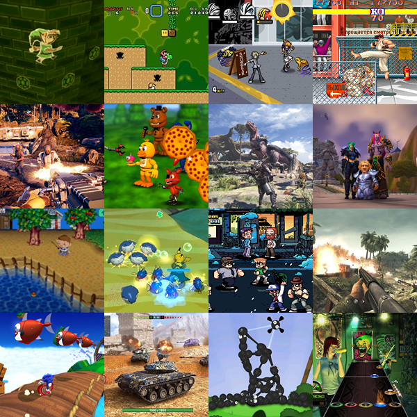 Clickable Images Games Clickable 'World' Video Games Quiz - By cultogon330