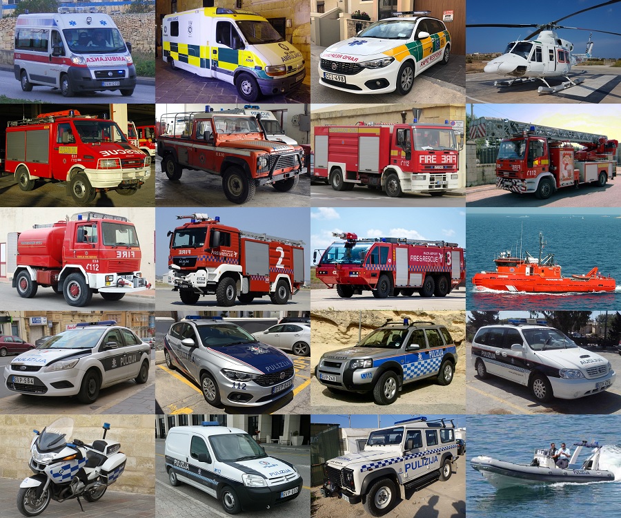 Find the Maltese Emergency Vehicles Quiz - By alvir28