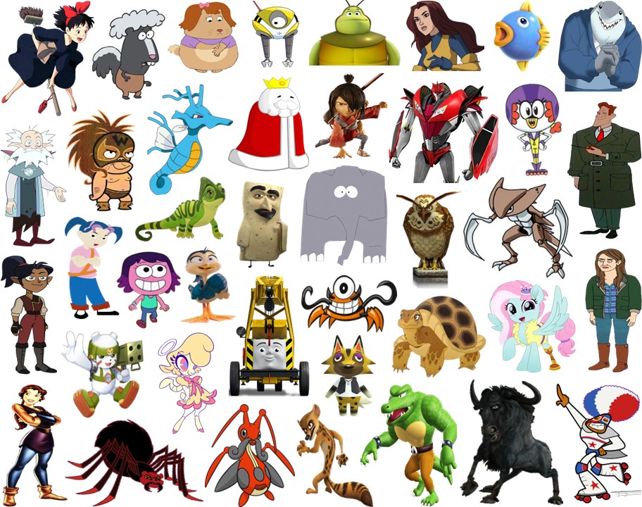 Click the 'K' Cartoon Characters VI Quiz - By ddd62291