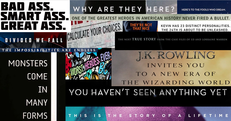 Taglines in 2016 movie posters Quiz - By mucciniale