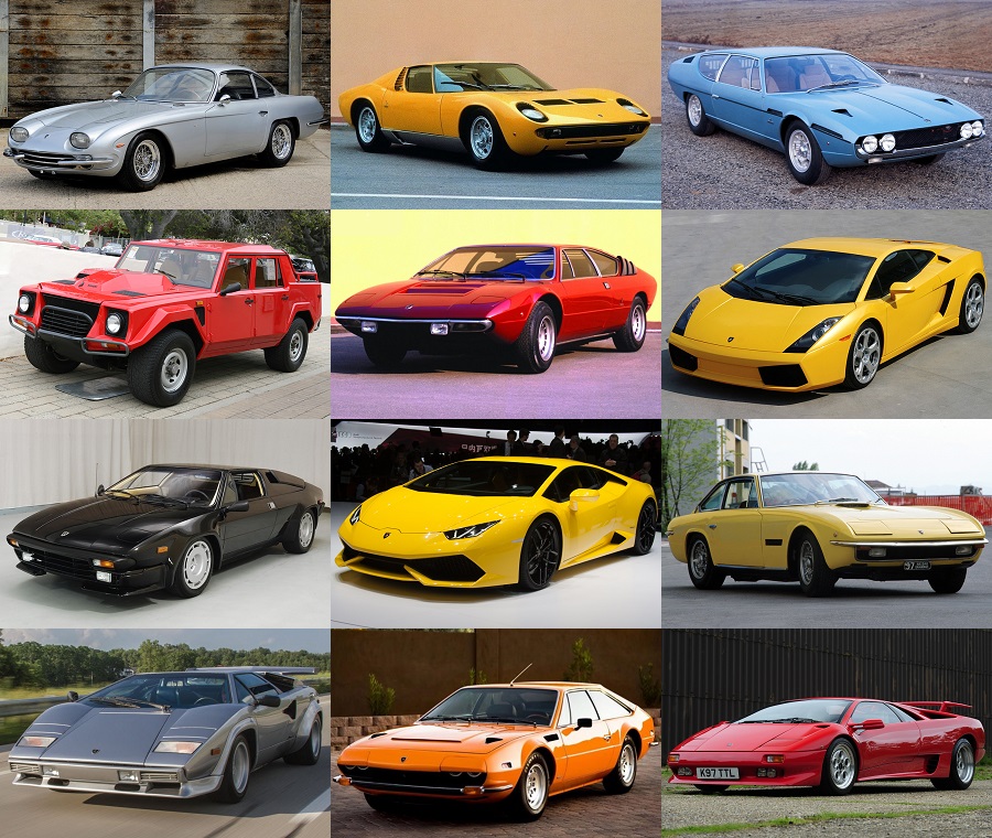 Lamborghini Cars Over Time Quiz By Alvir28