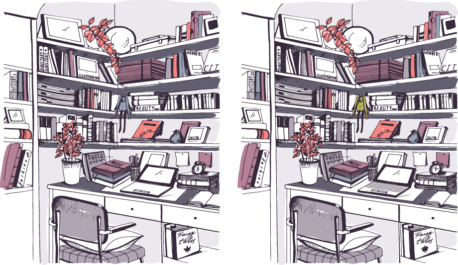 Click the Differences Home Office Quiz By Stavia