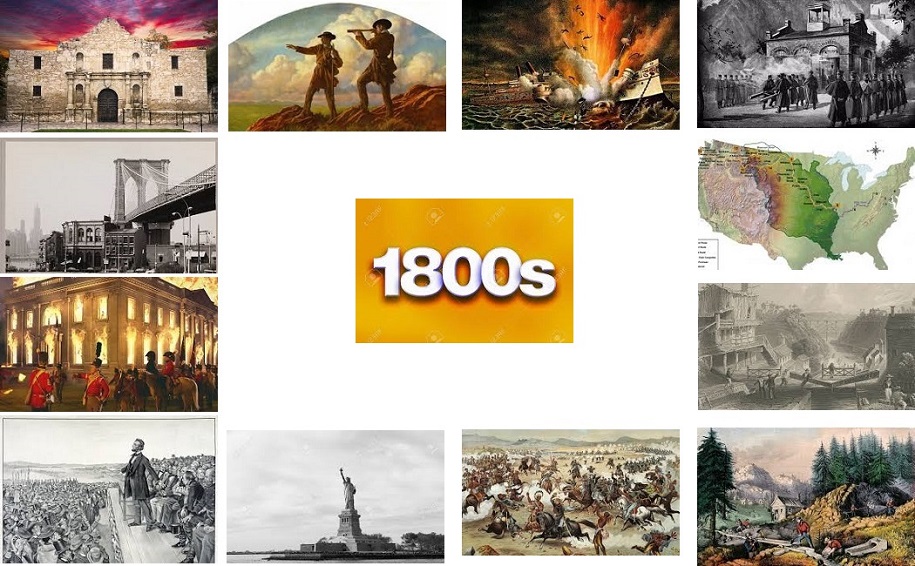 US 19th Century Historical Events in Order Quiz - By harleydog