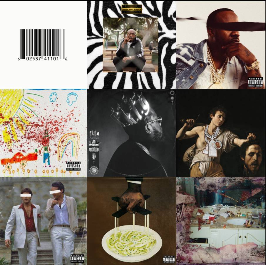 Coke Rap Albums Collage Quiz By StartingMilk55