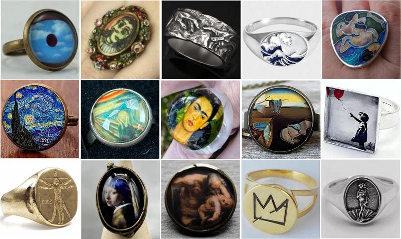 Rings With Art Quiz - By ceciliacarlid