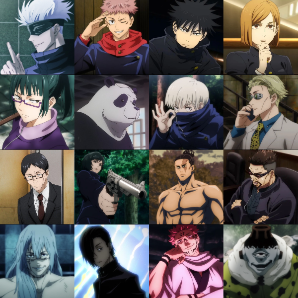 Jujutsu Kaisen Character Click Quiz By Ehhhhhh