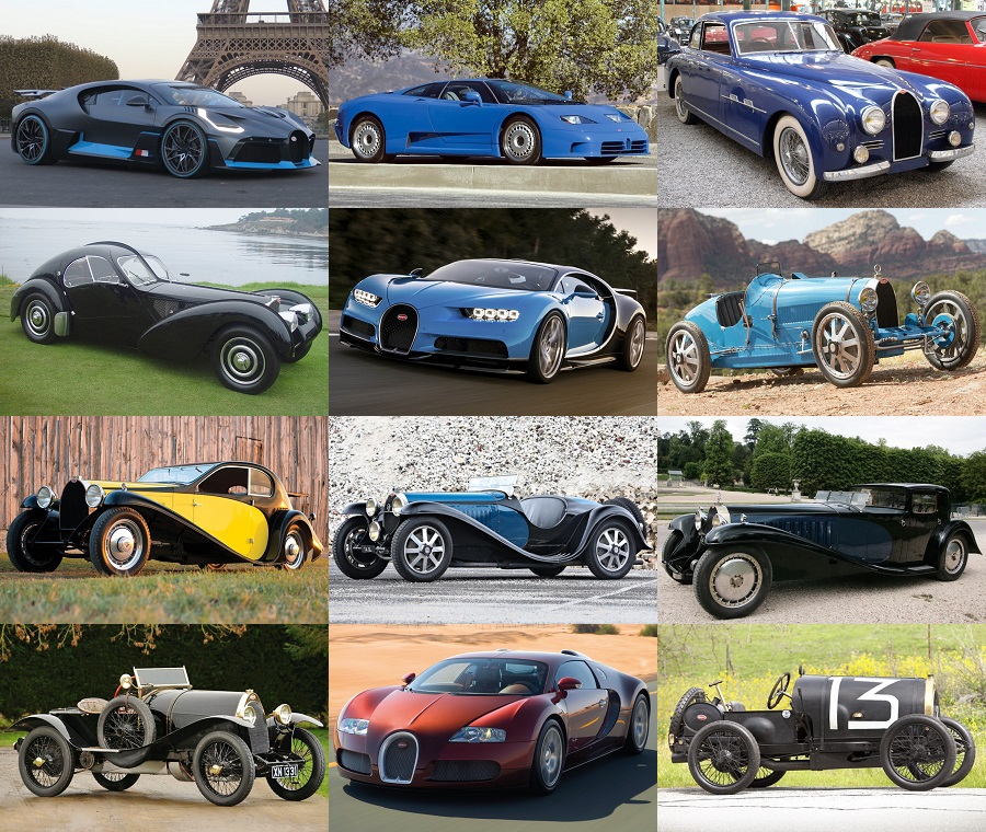 Bugatti Cars Over Time Quiz - By alvir28