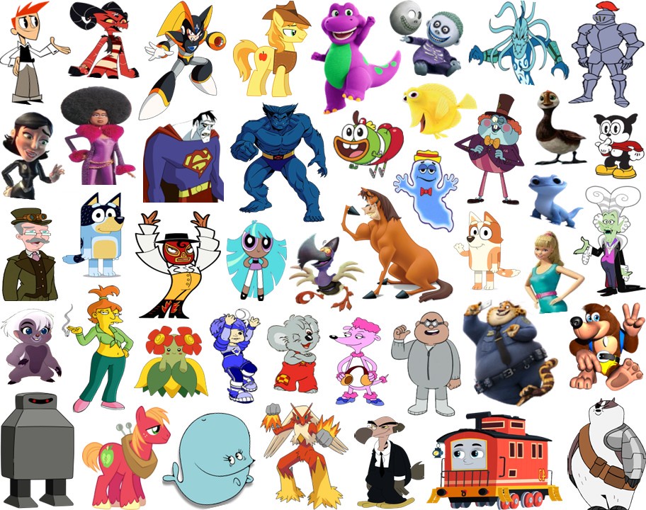 Click the 'B' Cartoon Characters VI Quiz - By ddd62291