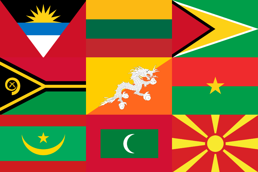 Outside the Box Blitz Flags VIII Quiz By GeoEarthling