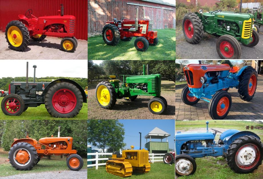 Antique Tractors Picture Click Quiz By mister_pianoman