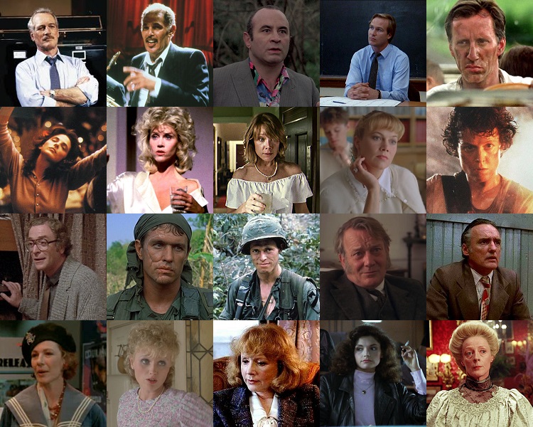 Oscar Nominated Performances - 1986 Quiz - By MrWhiplash